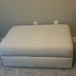 Large Ottoman with Storage
