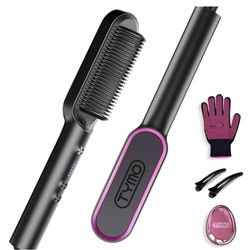 TYMO Ring Hair Straightener Comb with 5 Temps