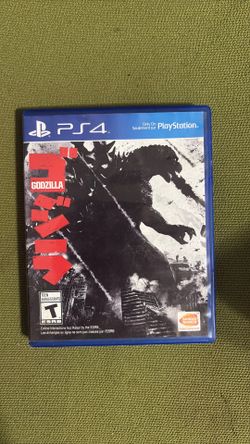 rare Godzilla ps4 disc