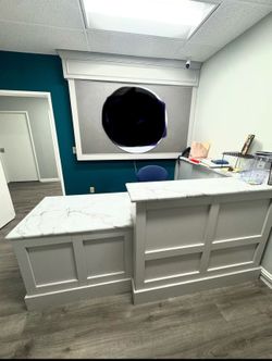 Office reception desk