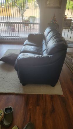Dark Blue Sofa