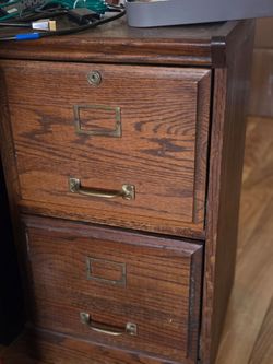 Wood file caninet