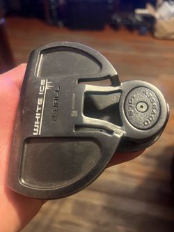 Odyssey white ice 2 ball putter with brand new super stroke grip