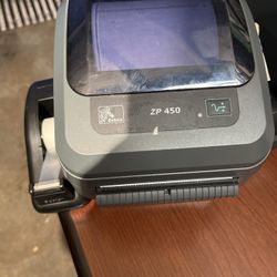 Zebra ZP 450 thermal label printer