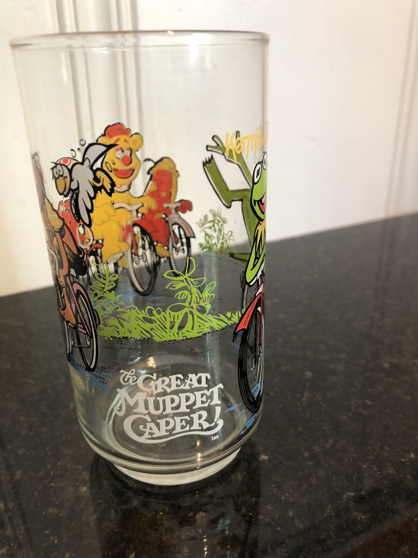 Muppets, The great muppet caper collectible glass from McDonald’s