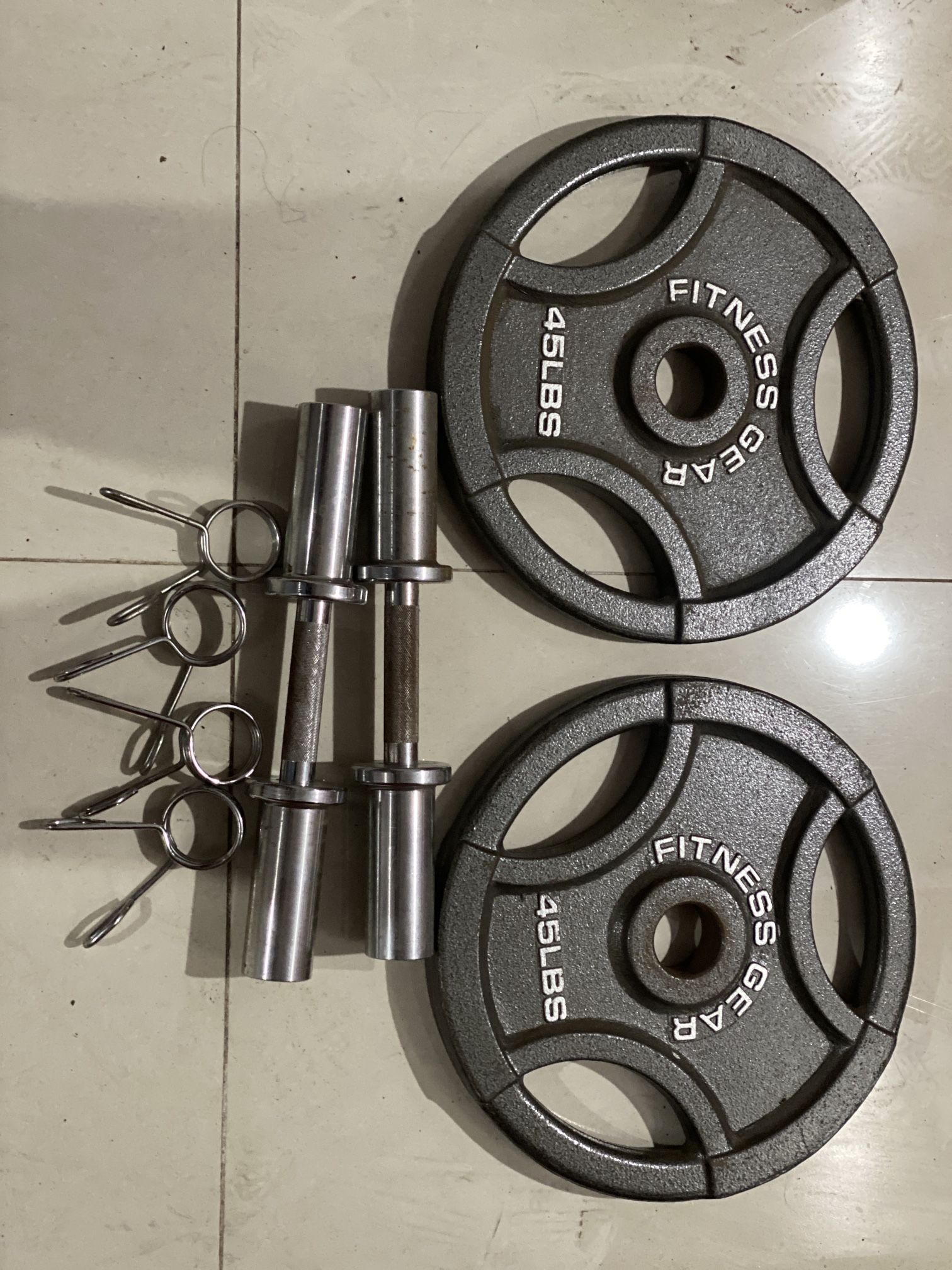 Gym Weights With Dumbbell Handles