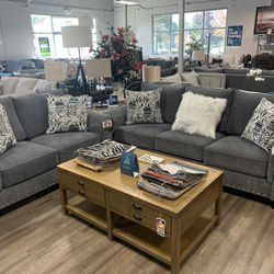 2-piece Set Sofa And Loveseat American Made 
