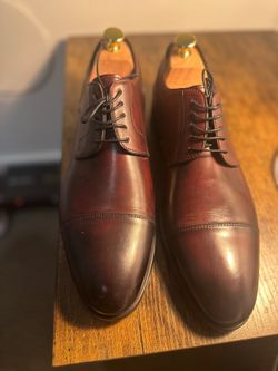 Ace Marks Stuart Captoe Blucher — Diablo Antique — US 9 — Brand New in Box