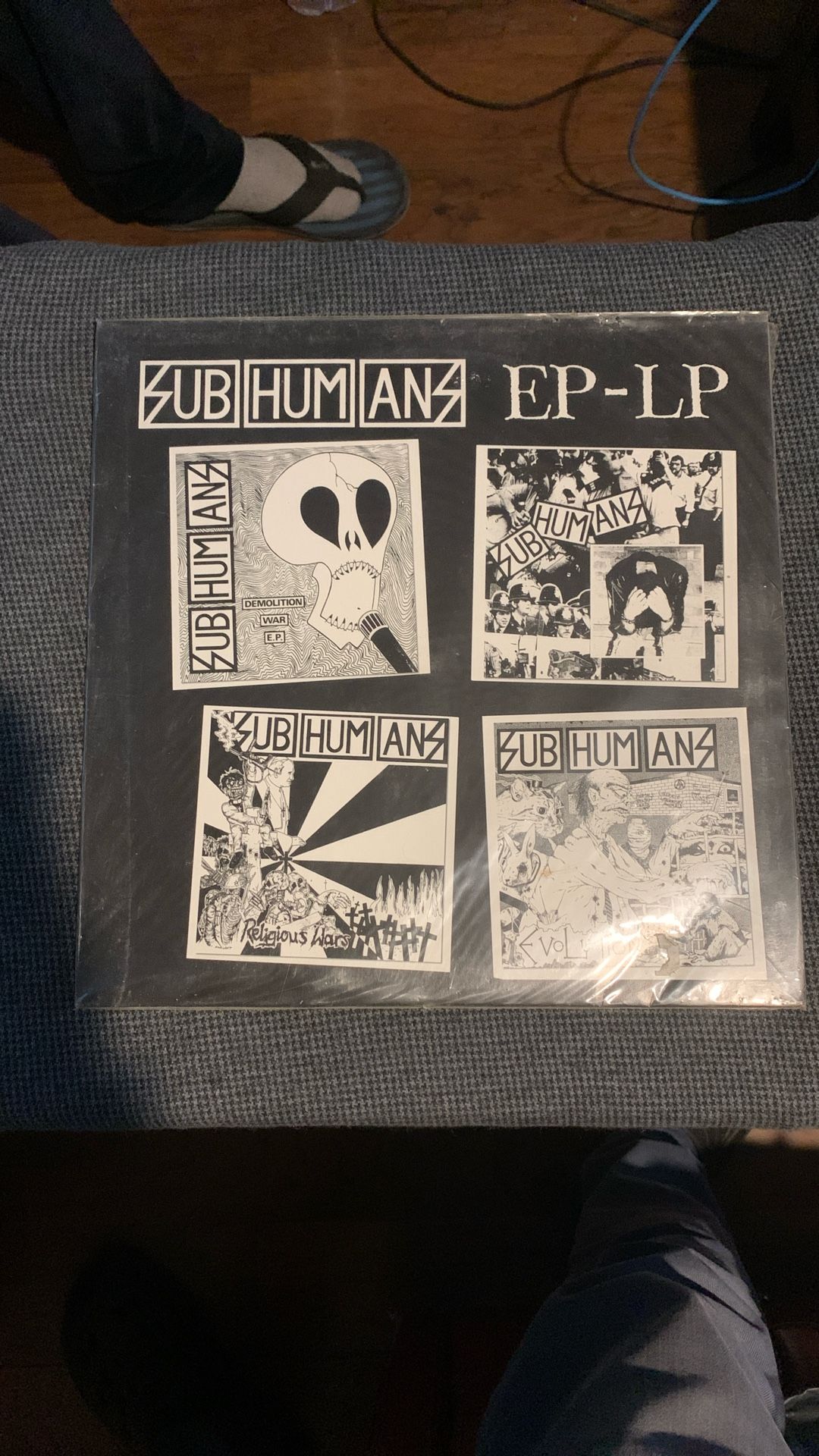 Subhumans EP-LP Un open Item