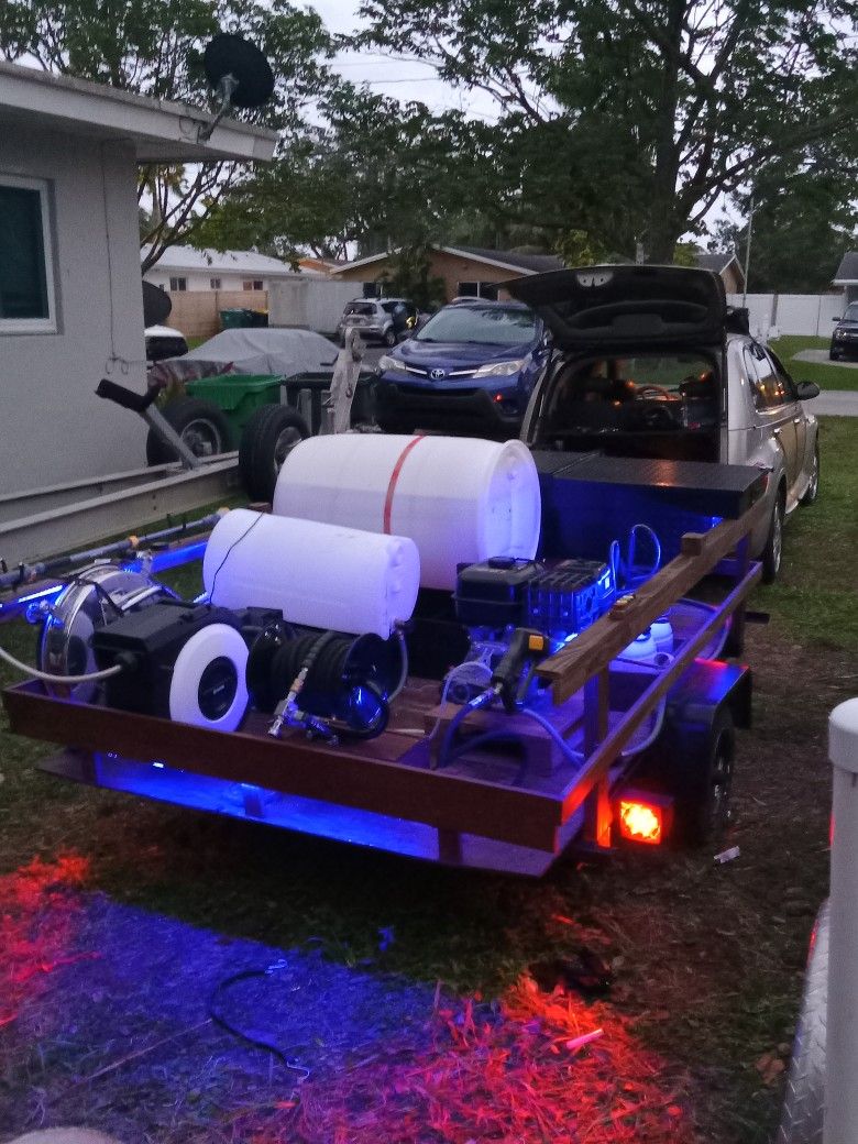 Pressure Washing Trailer