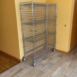 Steel Security Locking Cart