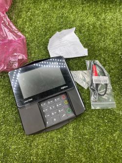 Ingenico Lane/7000 PRG(contact info removed)1R POS Credit Card Terminal Stylus Box