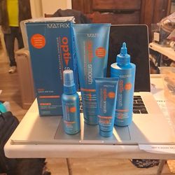 Matrix Opti Smooth Permanent Smoothing System Salon Service Quality 