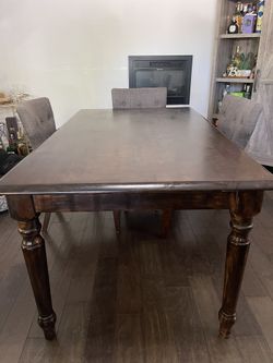 Solid Wood Dining Table
