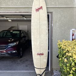 Surf Board (9 foot "Infinity" Cluster V Long Board)