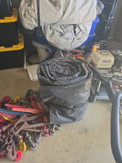 4.5 ft drop tarps 17' x 26'  in good condition