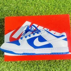 Nike Dunk Low “ Racer Blue White” Sz 11.5 