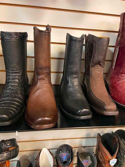 Botas vaqueras de piel horma Dubai