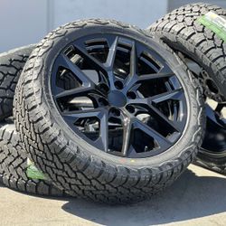 NEW 22” Wheels Rims Tires GMC Sierra Yukon Chevrolet Silverado 1500 Tahoe Suburban Cadillac Escalate