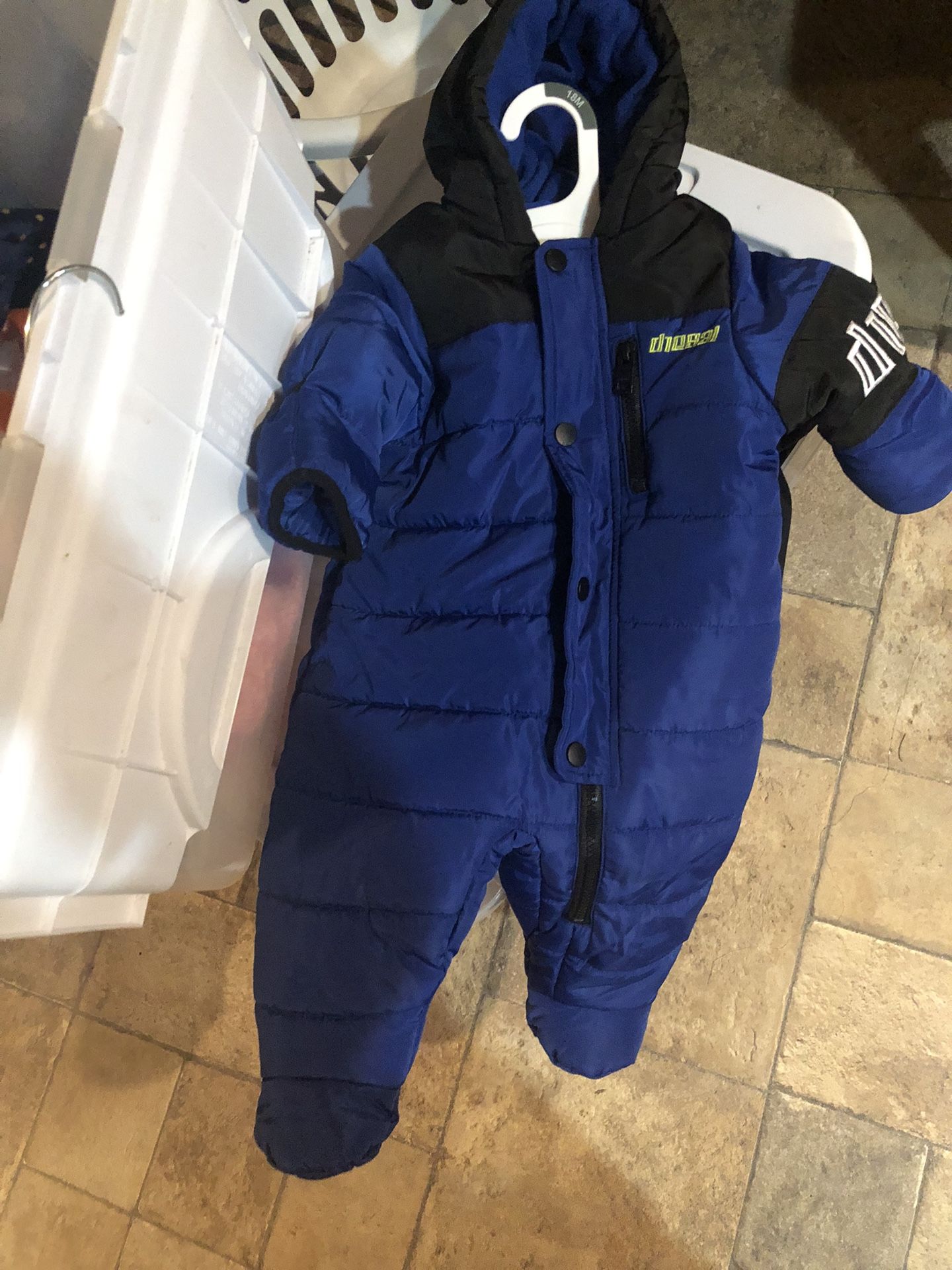 Infant Boy diesel snowsuit