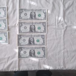 #4 Dollars.   Brand New.  2021
