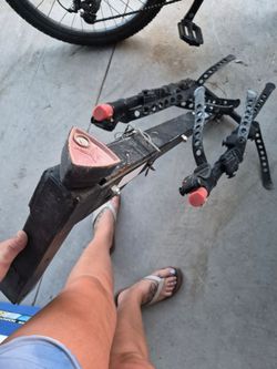 Hitch-Mounted Bike Rack