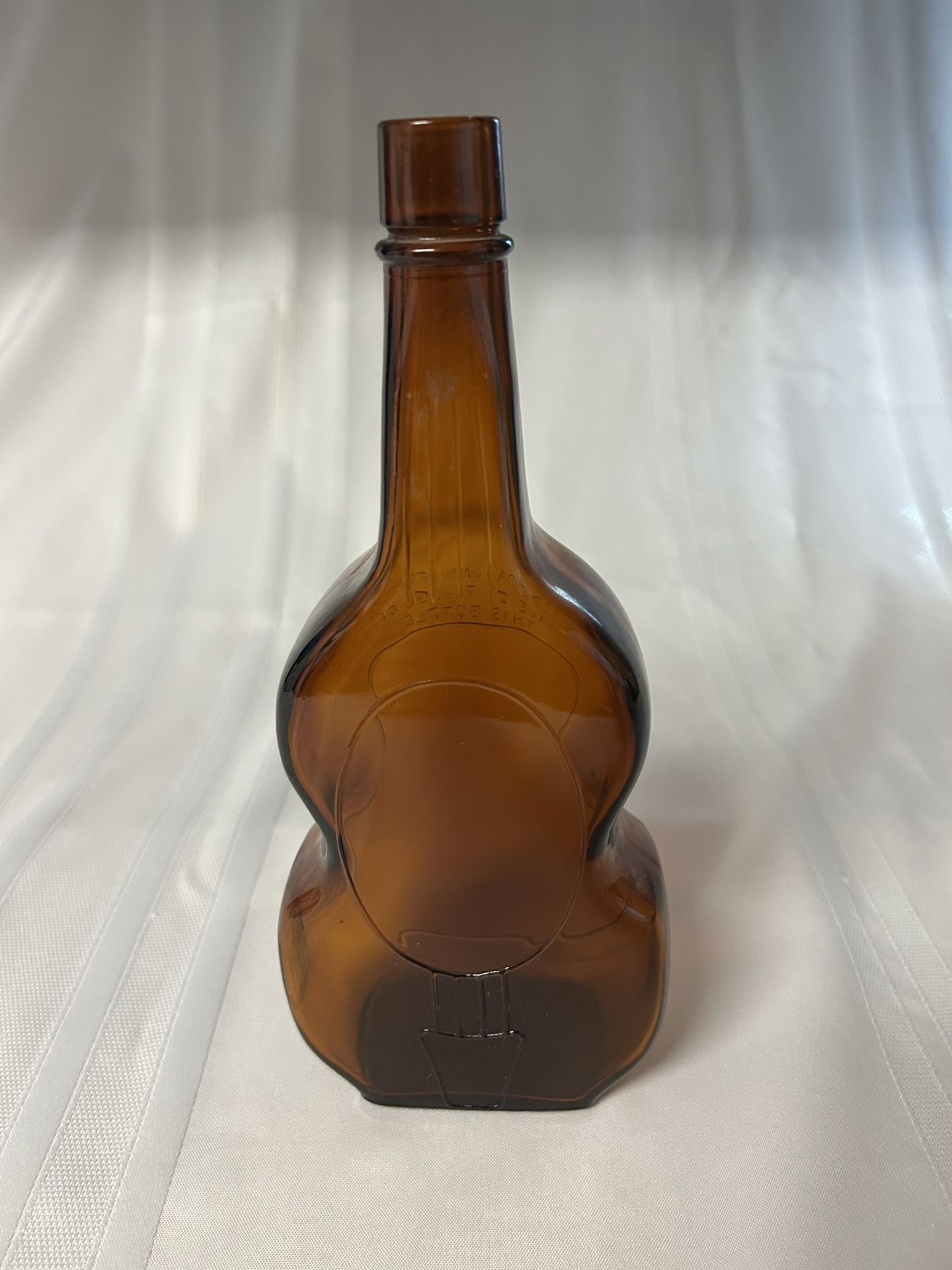 Guitar Violin Shape Whiskey Bottle (1953)
