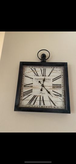 Metal clock!