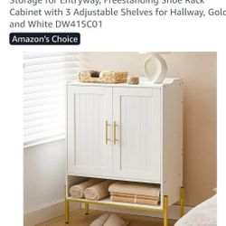 Shoe/linen Cabinet