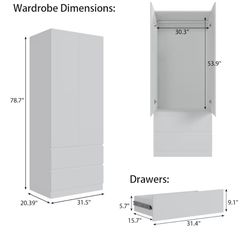 Wardrobe Armoire, Closet 