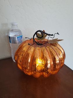 Candle Holder Breakable pumpkin