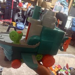 PJ Masks Romeo's Flying Factory Lab Vehicle playset