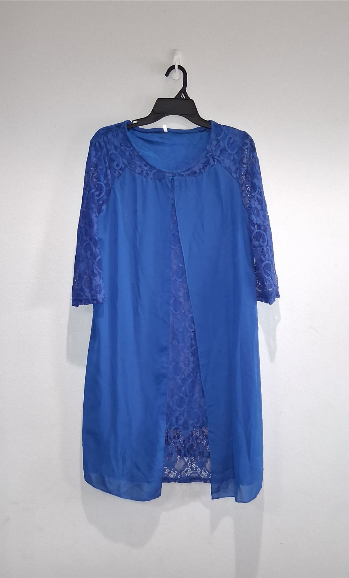 Royal Blue Lace Dress Size 2XL