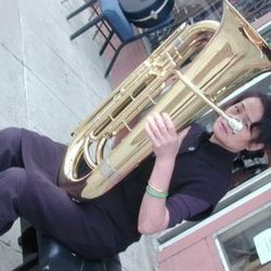 Berkeley excellent 4/4 BBb TUBA 15.75" Bell.w/Case Yamaha 