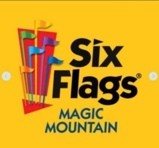 Six Flags Magic Mountain $50ea
