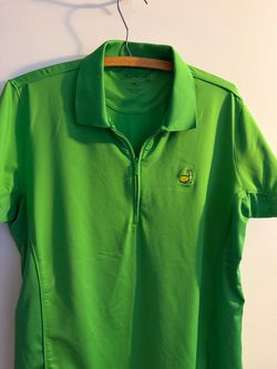 Magnolia Lane Tech Masters Lime Green 1/4 Zip Women’s Golf Polo Shirt