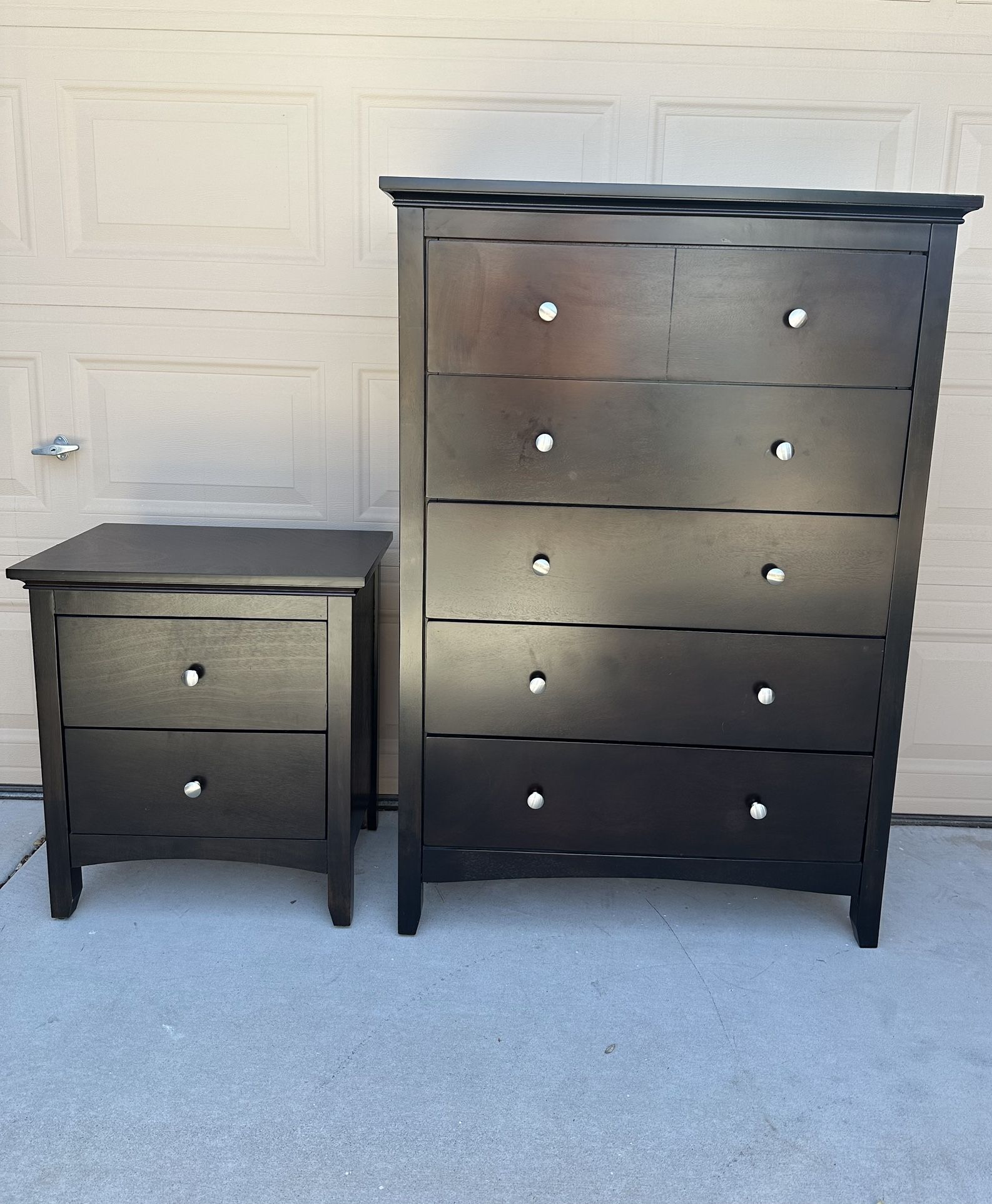 Dresser & (1) Night Stand
