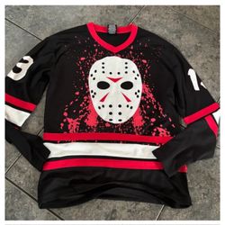 Friday the 13th long sleeve jersey men’s small