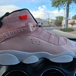 Shoes Pink Jordan's Kids Size 6 And A 1/2
