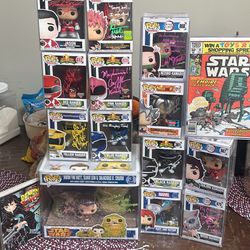 Funko Pop With Signatures