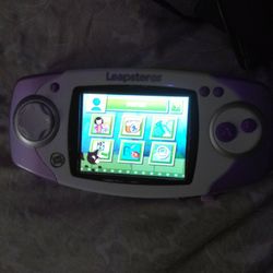 Leapfrog Leapster Gs Purple And White W Dora Game For Kindergarten Lessons For Pre K And Kindergarten Neat Learning Tool For Kids To Playand Learn 