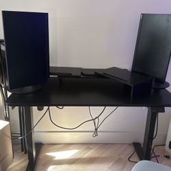 Standing Desk With Monitor & Chair 
