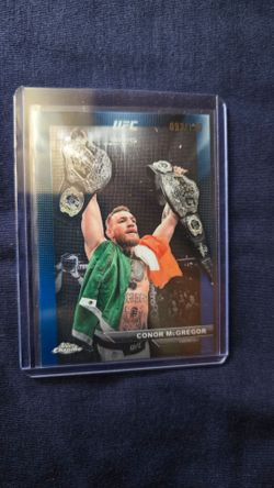 2026 Topps Chrome UFC Conor McGregor Manifesting Moments MM-3 #/199