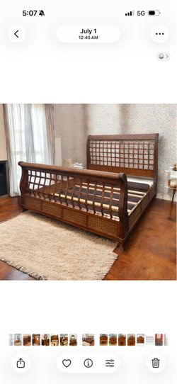Tropical Style Bedroom Set ( deliver available)