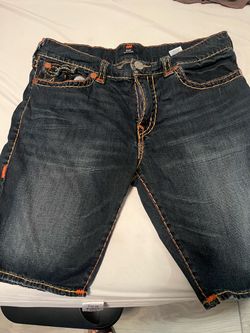 Jean shorts tru religion size 38