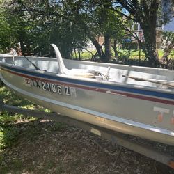 Jon Boat, Trailor and two motors