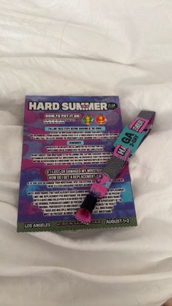 Hard summer ticket 2day ga