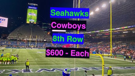 Seahawks Cowboys Tickets