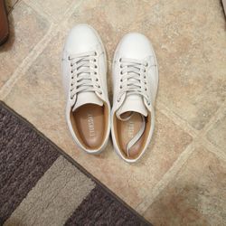 Thursday White Leather Sneakers Size 7