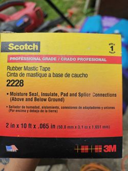 Scotch Rubber Mastic Tape 2228